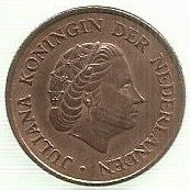 Holanda - 5 Centimos 1971 (Km# 181)