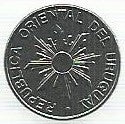 Uruguai - 5 Novos Pesos 1989 (Km# 92)