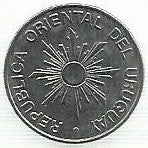Uruguai - 10 Novos Pesos 1989 (Km# 93)