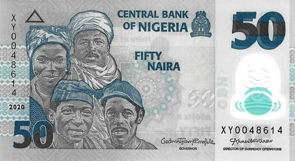 Nigeria - 50 Naira 2020 (# 40j)
