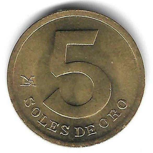 Peru - 5 Soles 1981 (Km# 271)