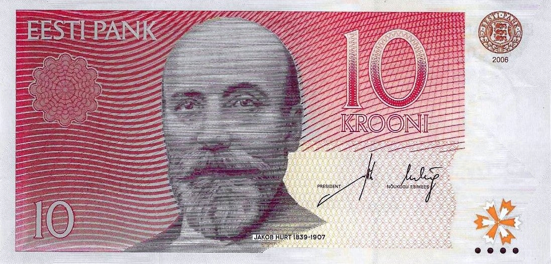 Estonia - 10 Krooni 2006 (# 86a)
