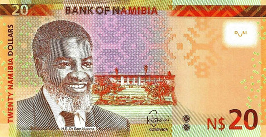Namibia - 20 Dolares 2018 (# 17b)