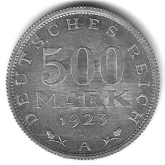 Alemanha - 500 Marcos 1923 (A)(Km# 36)