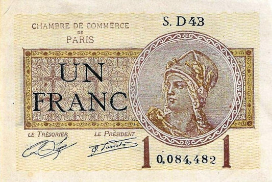 França - 1 Franco 1920 (# JP.097.23)