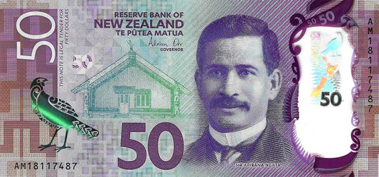 Nova Zelândia - 50 Dolares 2018 (# 194b)