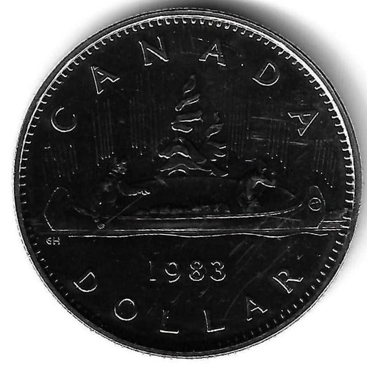 Canadá - 1 Dolar 1983 (Km# 120)