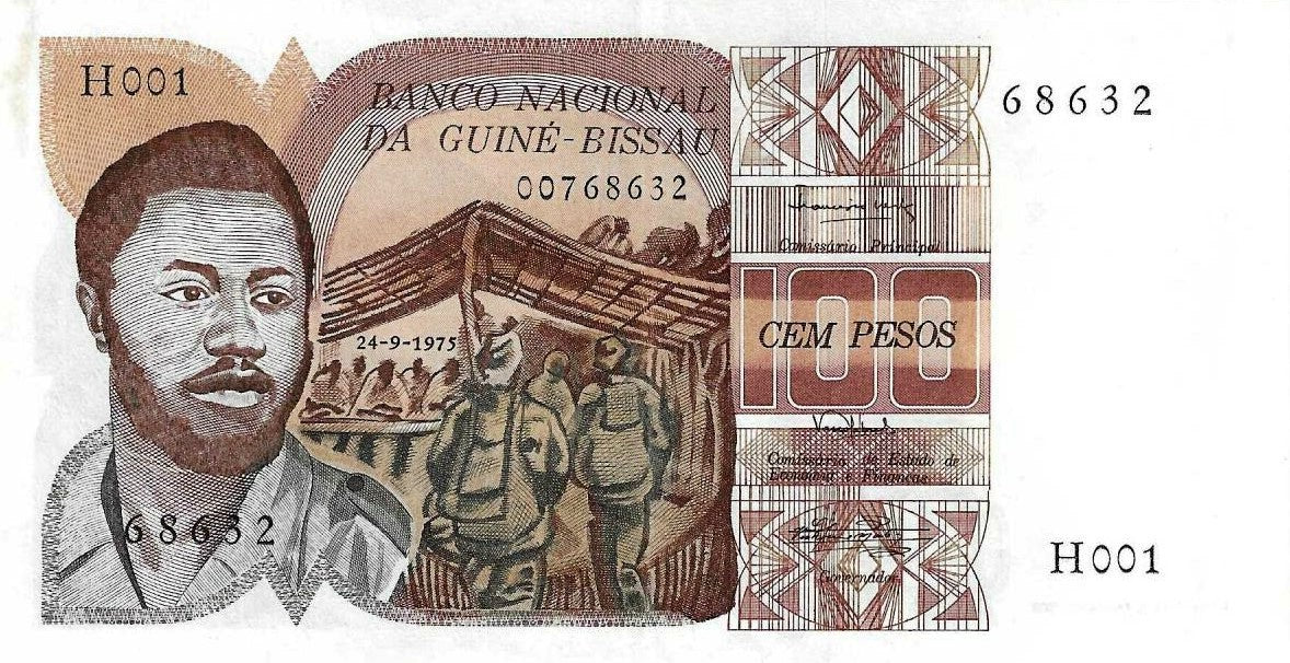 Guiné Bissau - 100 Pesos 1975 (# 2a)