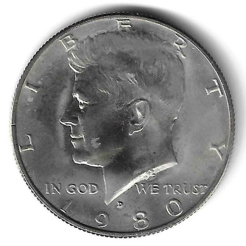 USA - 50 Cents 1980 (Km# A202b)
