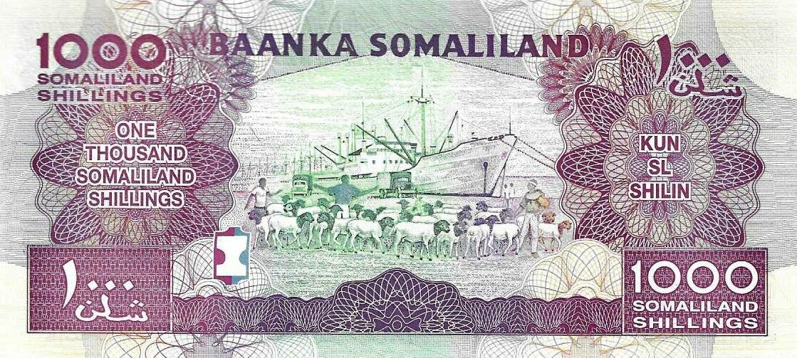 Somalilandia - 1000 Shillings 2014 (# 20c)