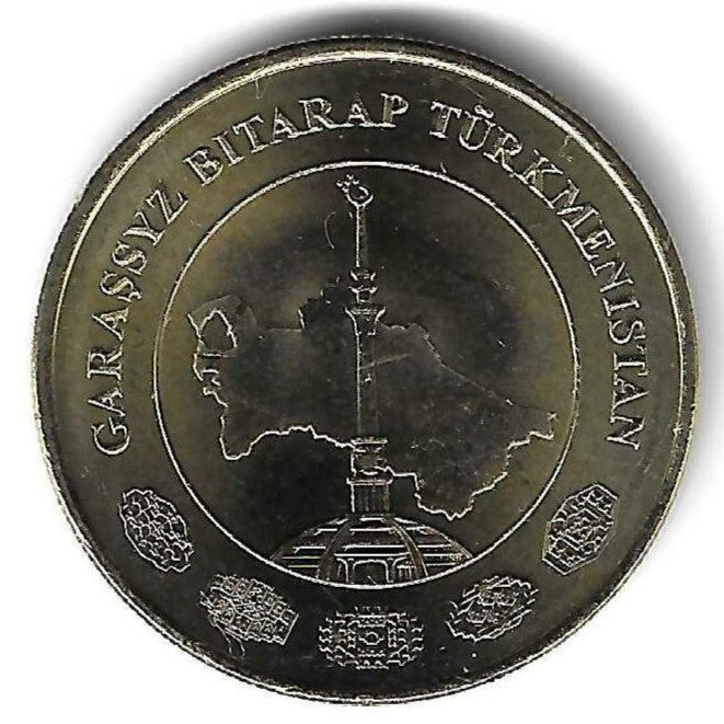 Turquemenistão - 50 Manat 2009 (Km# 100)