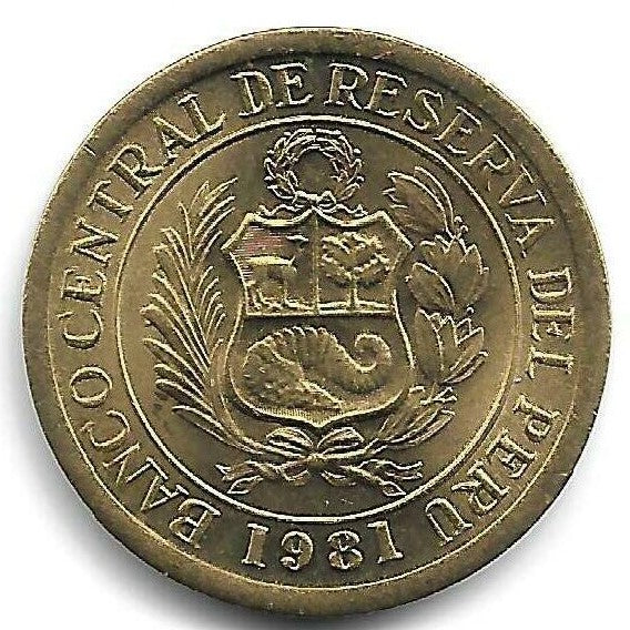 Peru - 5 Soles 1981 (Km# 271)