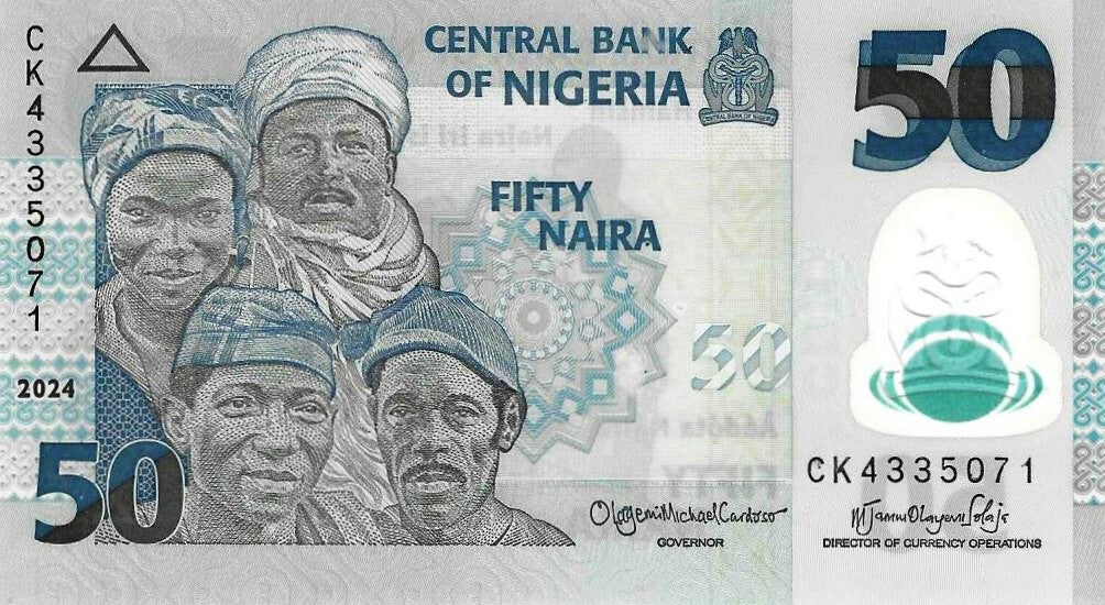 Nigéria - 50 Naira 2024 (# 40n)