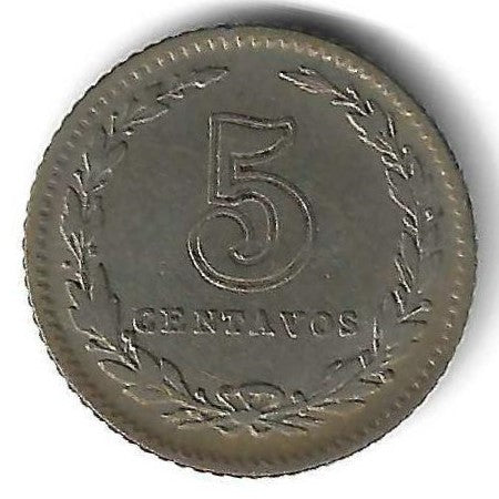 Argentina - 5 Centavos 1936 (Km# 34)