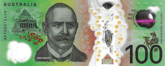 Australia - 100 Dolares 2020 (# 61e)