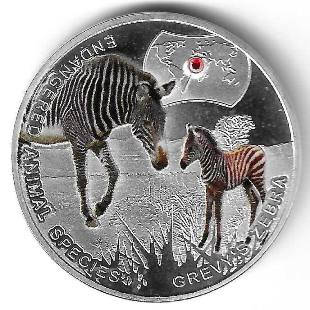 Zambia - 1000 Kwacha 2014 (Km# ..) Zebras