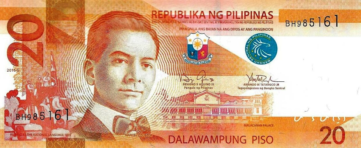 Filipinas - 20 Piso 2016 G (206)