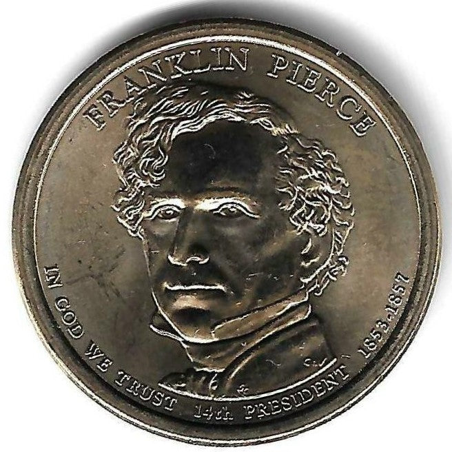 USA - 1 Dolar 2010 (Km# 476) Franklim Pierce