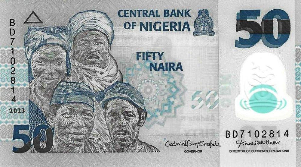 Nigeria - 50 Naira 2023 (40m)