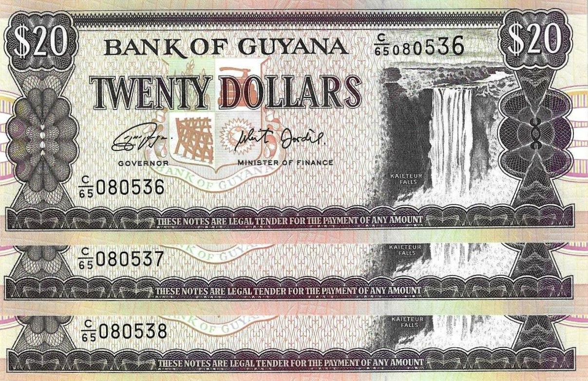 Guiana - 20 Dolares 2016 (# 30g)