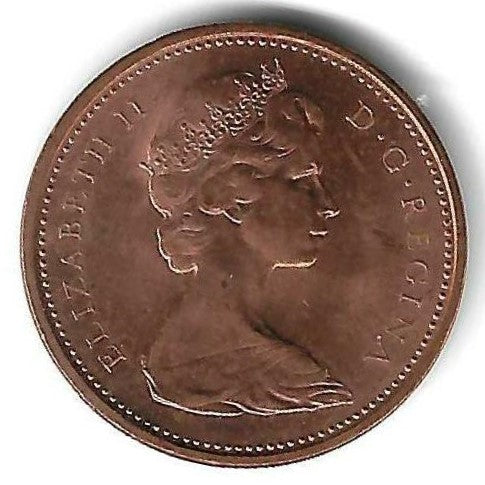 Canada - 1 Centimo 1967 (Km# 65) Centenário