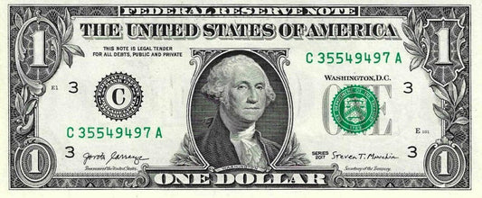 USA - 1 Dolar 2017 (# 544c) Filadelfia