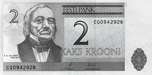 Estonia - 2 Krooni 2006 (# 85a)