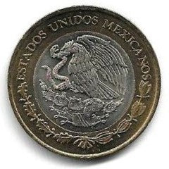 Mexico - 10 Pesos 2017 (Km# 616)