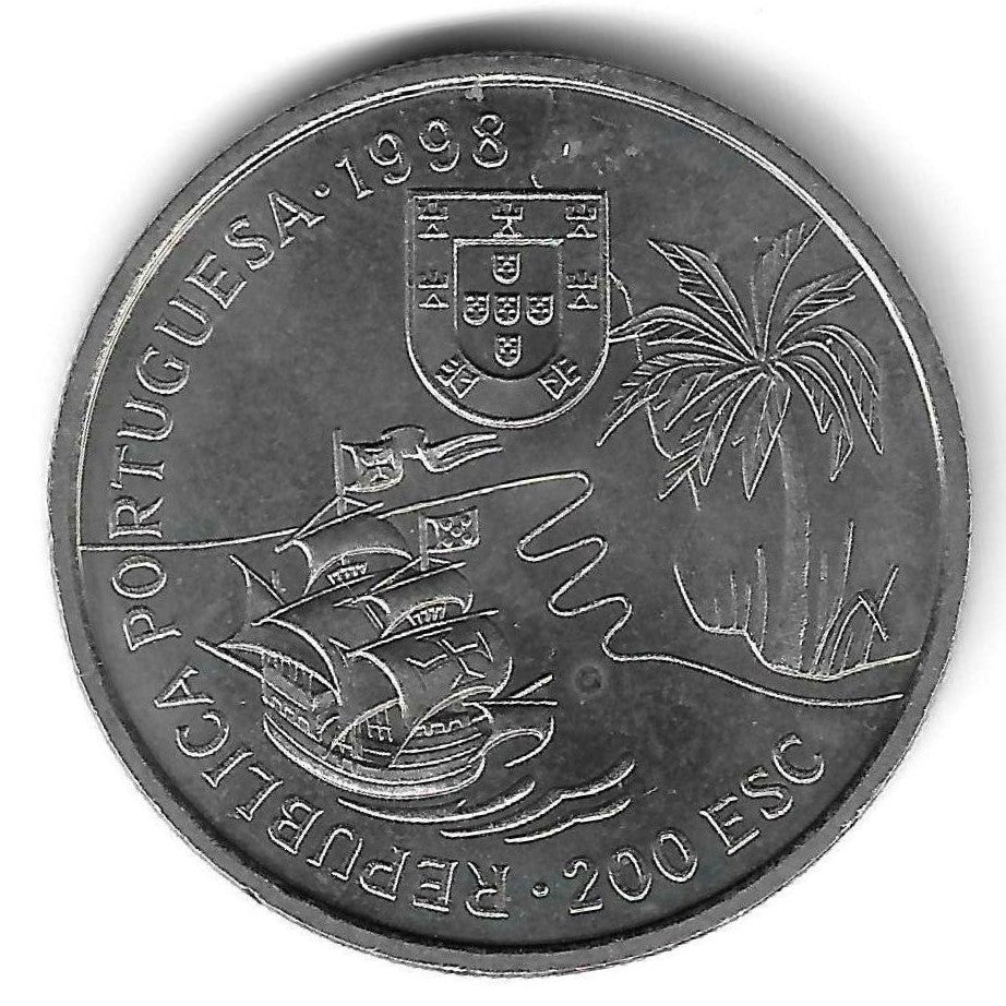 Portugal - 200$00 1998 (Km# 710) Terra do Natal