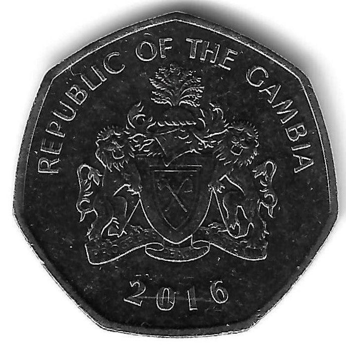 Gambia - 1 Dalasi 2016 (Km# 59a)