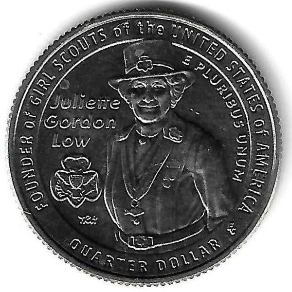 USA - 25 Cents 2025 (Km# 810) Juliette Gordon