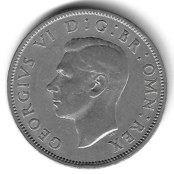 Inglaterra - 2 Shillings 1947 (Km 865)