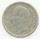 Venezuela - 25 Centimos 1954 (Km# 35)