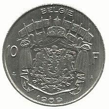 Belgica - 10 Francos 1969 (Km# 155)