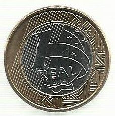 Brasil - 1 Real 2019 (Km# 652a)