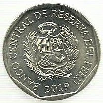 Peru - 1 Sol 2019 (Km# 417) Rã