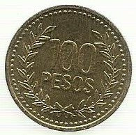 Colombia - 100 Pesos 1994 (Km# 285)