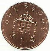 Inglaterra - 1 Penny 1994 (Km# 935a)