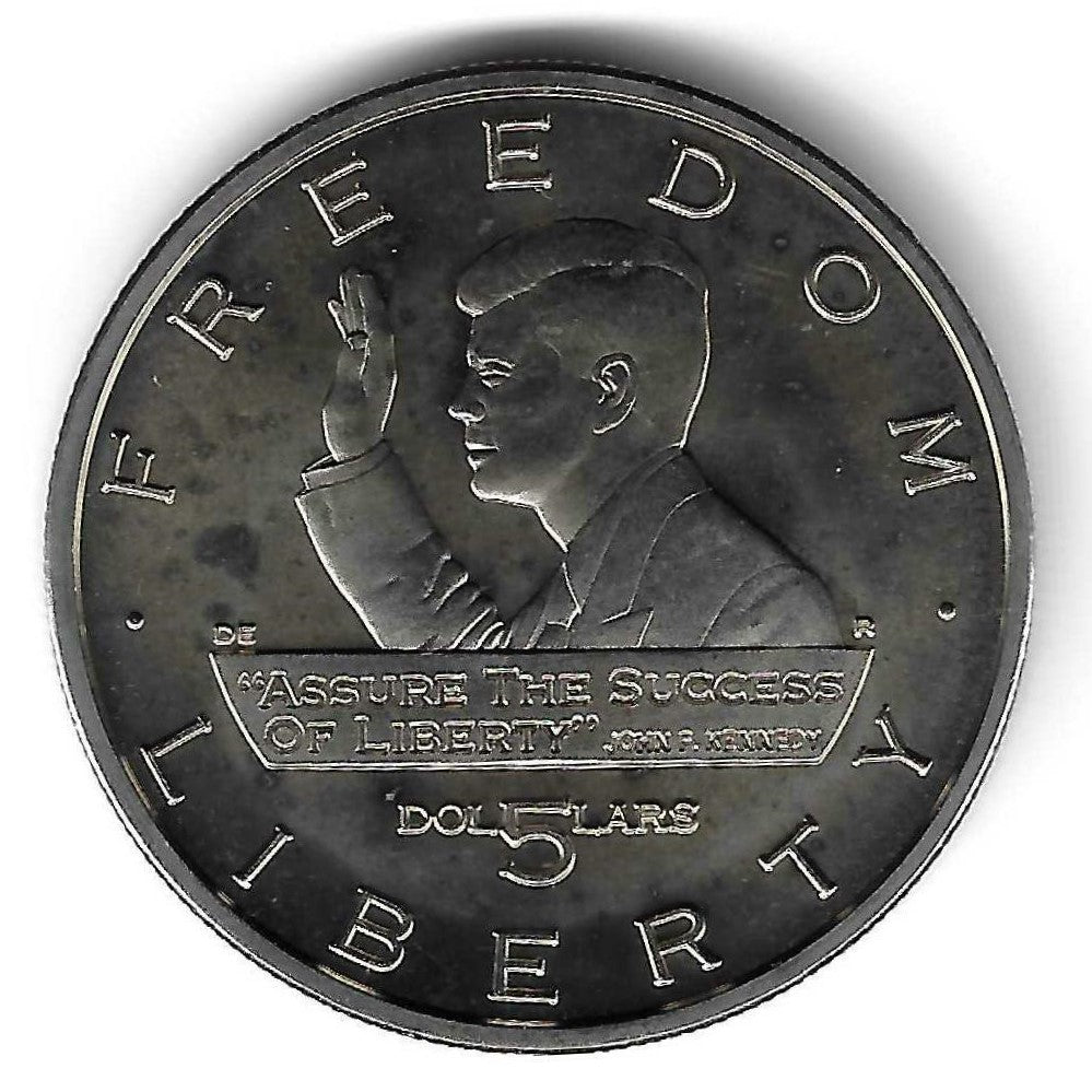 Ilhas Marshall - 5 Dolares 1995 (Km# ..)  John F. Kennedy
