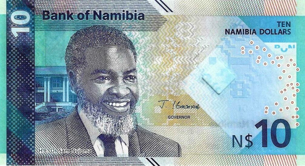 Namibia - 10 Dolares 2025 (# 20a)