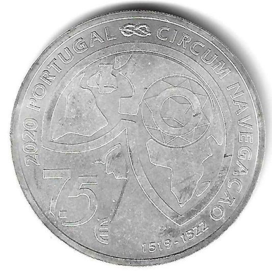 Portugal - 7,50 Euro 2020 (Km# ..) Fernao Magalhaes