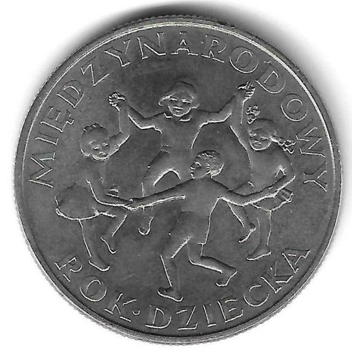 Polonia - 20 Zlotych 1979 (Km# 99) Ano Int. Criança