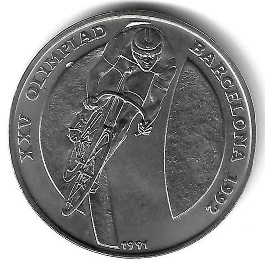 Laos - 10 Kip 1992 (Km# 46) Barcelona 1992