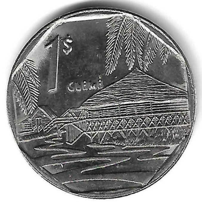 Cuba - 1 Peso 1998 (Km# 579)
