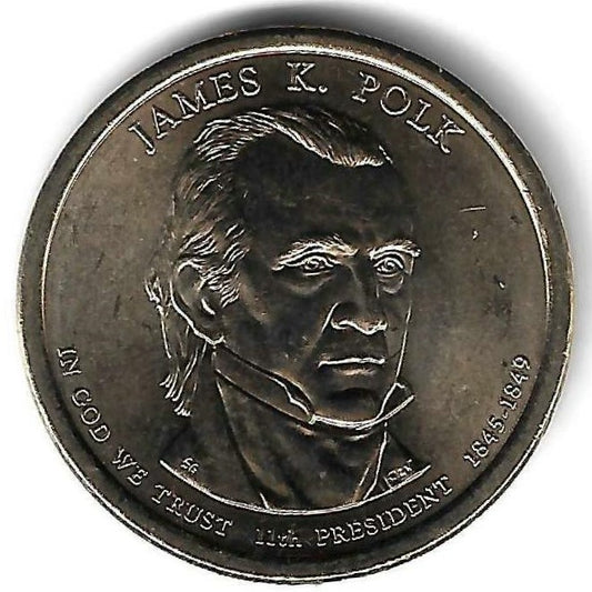 USA - 1 Dolar 2009 (Km# 452) James K. Polk