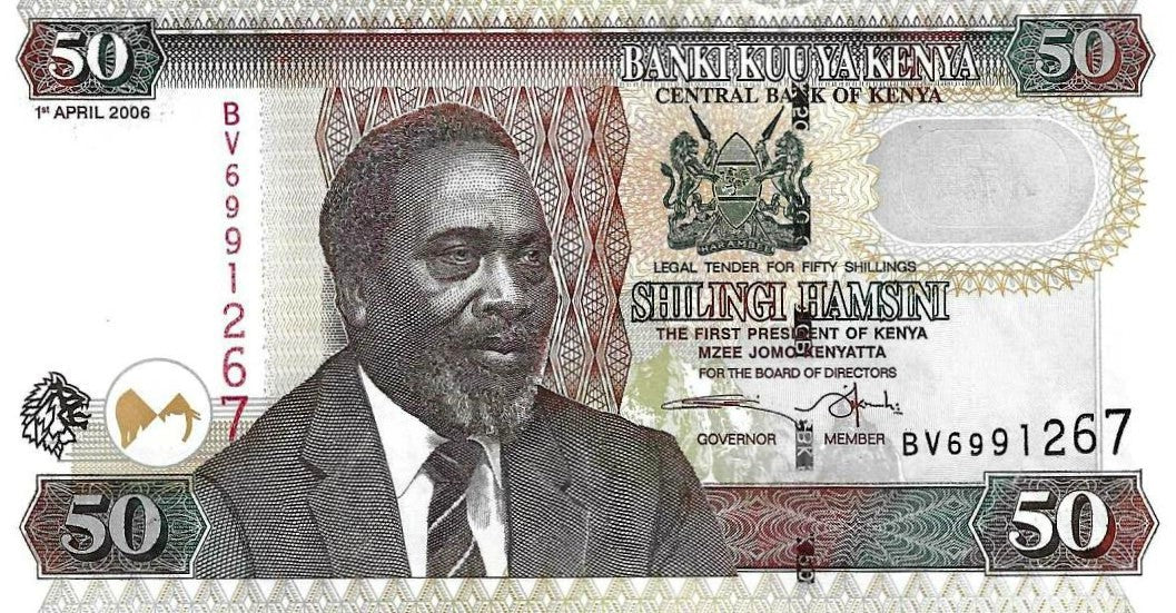 Quenia - 50 Shillings 2006 (# 47b)