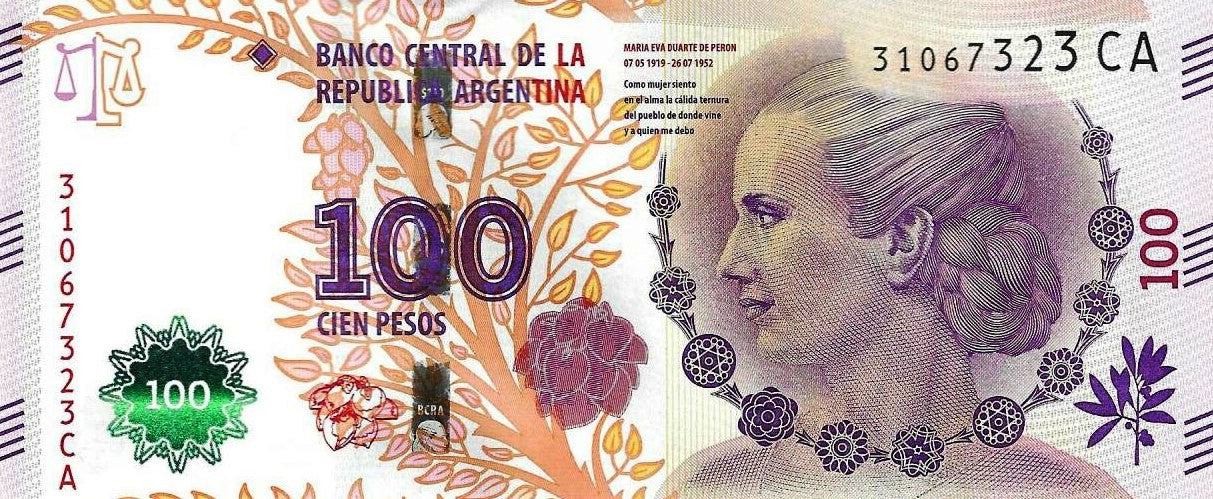Argentina - 100 Pesos 2012 (# 358b)