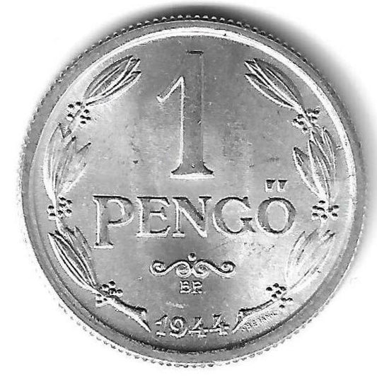 Hungria - 1 Pengo 1944 (Km# 521)