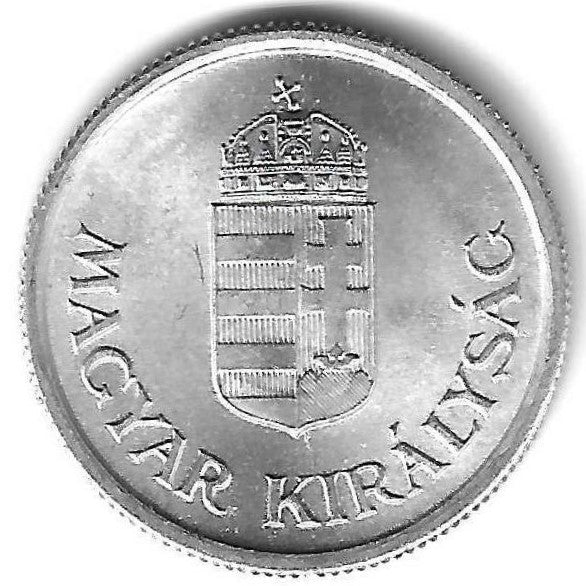 Hungria - 1 Pengo 1944 (Km# 521)