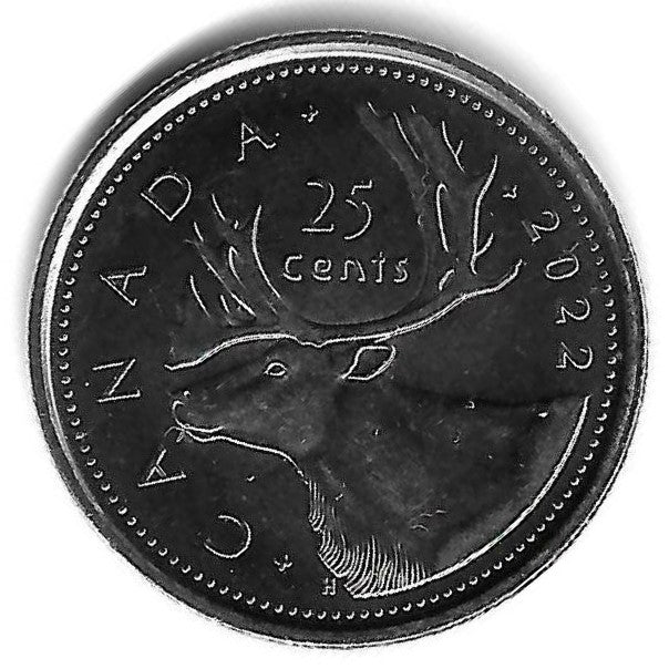 Canada - 25 Centimos 2022 (Km# 493)